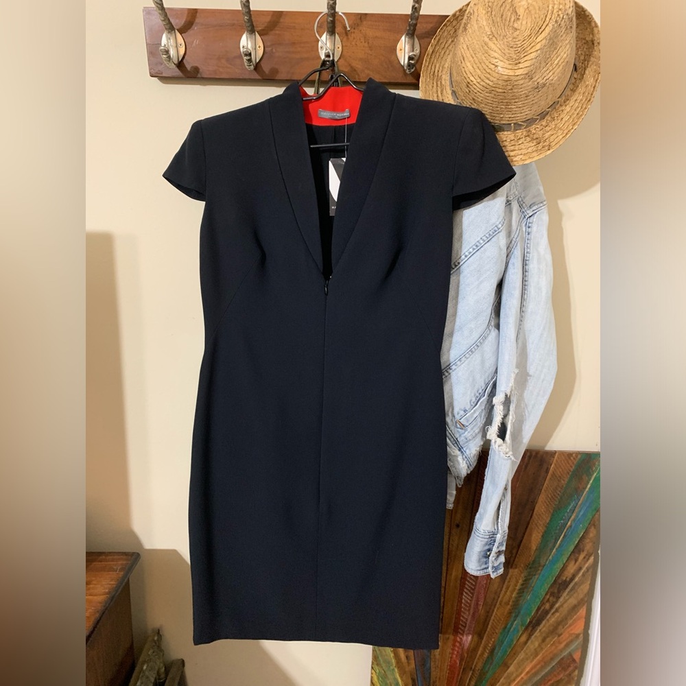 Alexander McQueen black dress New